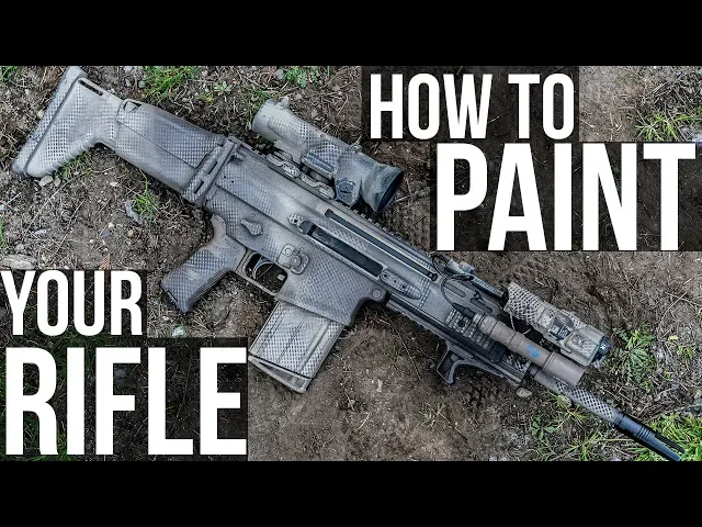 how to paint your rifle